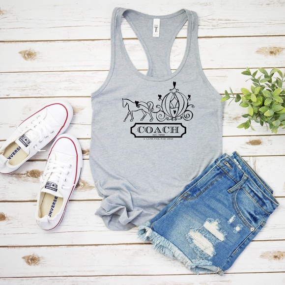 Cinderella Coach Tank Top - Picture 2 of 5
